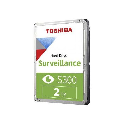 Toshiba S300 2TB 5400 RPM 3.5 Inch SATA Surveillance Internal Hard