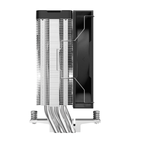 DeepCool AG400 DIGITAL 120mm Single Tower Black CPU Air Cooler With 06 mm×4 pcs Heatpipe ( R-AG400-BKNDMN-G-1 ) - Image 5
