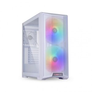 Lian Li Lancool 215 ARGB E ATX Mid Tower Cabinet With Tempered Glass Side Panel White(G99-LAN215W-IN)