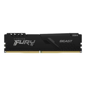 Kingston Fury Beast 32GB 3200MHz CL16 DDR4 Black Desktop RAM With Heatsink ( KF432C16BB/32 )