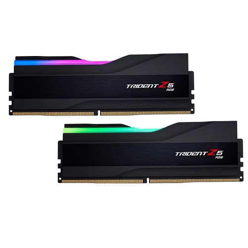 G.Skill Trident Z5 RGB 64GB 6000 MT/s CL30 DDR5 Black Desktop RAM Kit With Heatsink 32GBx2 ( F5-6000J3040G32GX2-TZ5RK )