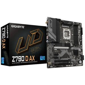 Gigabyte Z790 D AX (rev. 1.0) ATX Motherboard With Wi-Fi 6E ( Intel LGA1700 Socket, Support 14th, 13th, And 12th Gen Intel Core, Pentium Gold And Celeron CPU, 4 x DDR5 RAM Slots, Max 192GB RAM )
