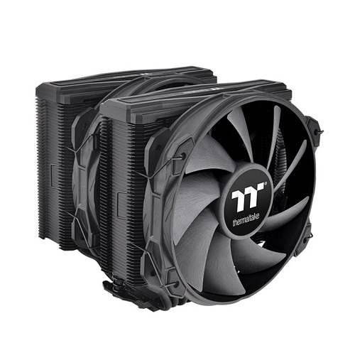 Thermaltake TOUGHAIR 710 Dual-Tower Dual Fan Design Black CPU Air Cooler ( CL-P117-CA14BL-A )