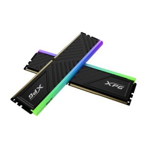 Adata XPG SPECTRIX D35G RGB 64GB (32GB X2) DDR4 3200MHz CL16 Desktop Memory Black ( AX4U320032G16A-DTBKD35G )