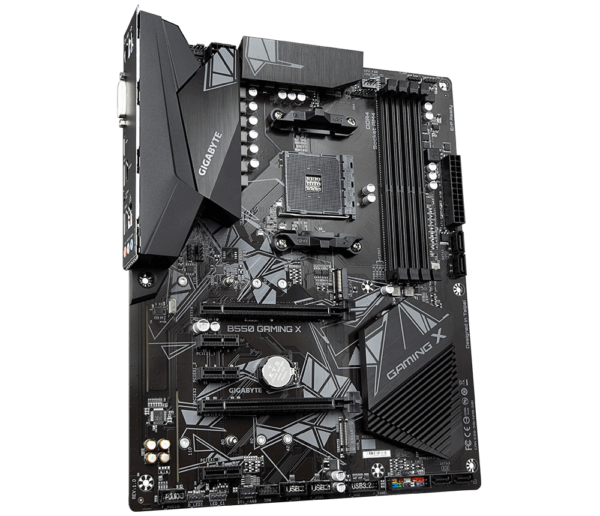 GIGABYTE B550 Gaming X ATX Motherboard ( AMD AM4 Socket, Ryzen Series CPU Support, 4 RAM Slots, Max 128GB Memory )