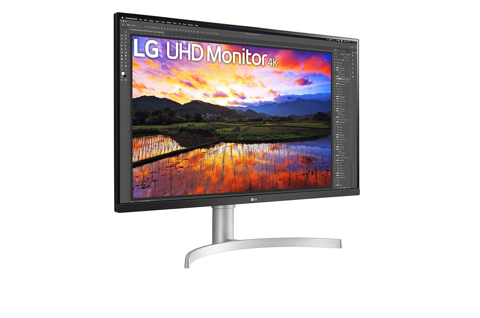 LG UltraFine 32UN650-W 32 Inch UHD IPS HDR Monitor with FreeSync - Image 5