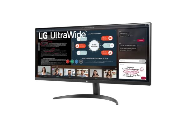 LG UltraWide 34WP500-B 34 Inch Full HD IPS Monitor with AMD FreeSync - Image 4