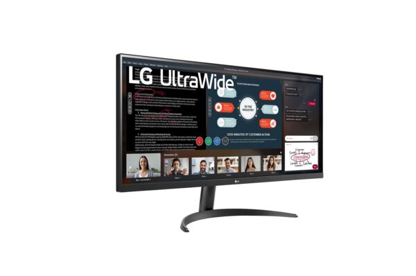 LG UltraWide 34WP500-B 34 Inch Full HD IPS Monitor with AMD FreeSync - Image 2