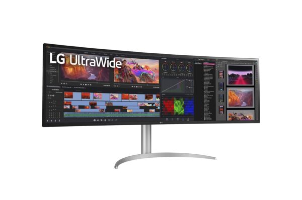LG 49WQ95C-W 49Inch UltraWide Dual QHD Nano IPS 144Hz ,5ms Curved Gaming  Monitor With AMD FreeSync Premium Pro & Speaker - Image 8