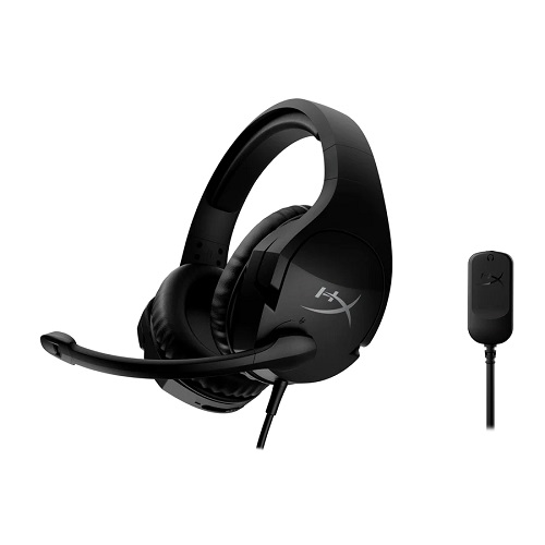 HyperX Cloud Stinger S 7.1 Gaming Headset ,Swivel-To-Mute Noise-Cancelling Mic- Black ( 4P4F1AA )