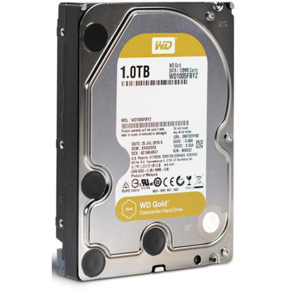 Western Digital Gold 1TB 7200 RPM Enterprise Desktop Internal Hard Disk Drive ( WD1005FBYZ )