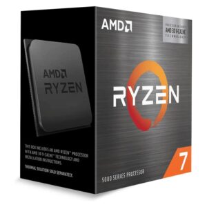 AMD Ryzen 7 5800X3D 5th Generation AM4 Socket Desktop Processor ( 8 Cores, 16 Threads, Up to 4.5GHz, 100MB Game Cache )
