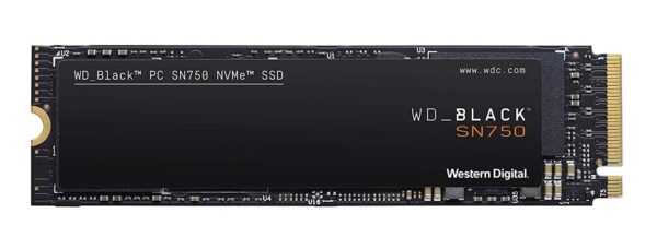 Western Digital Black SN750 500GB PCIe GEN3 NVMe M.2 Gaming SSD ( WDS500G3X0C )