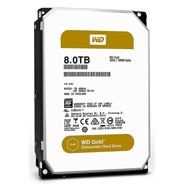 Western Digital Gold 8TB 7200 RPM Enterprise Desktop Internal Hard Disk Drive ( WD8004FRYZ )