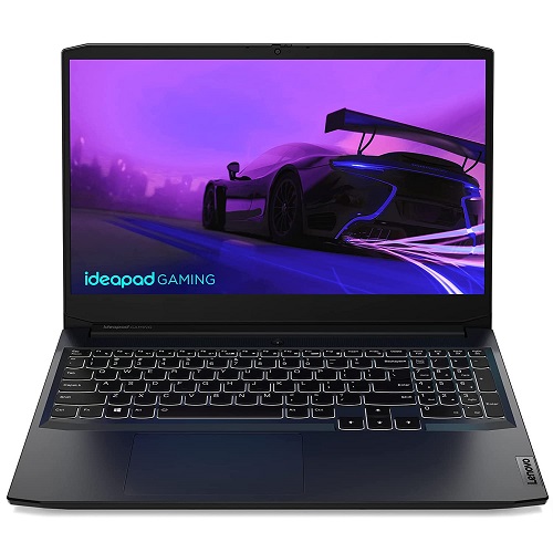 Lenovo Ideapad Gaming 3 15.6 Inch 120Hz FHD IPS Gaming Laptop 81Y40193IN ( Intel Core i5 10th Gen CPU, 8GB RAM, 512GB SSD, Nvidia GTX 1650 4GB GPU, Windows 10, Black )