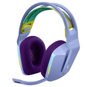 Logitech G733 Lightspeed RGB Ultra Light Weight Gaming Headset With Mic, Lilac ( 981-000893 )