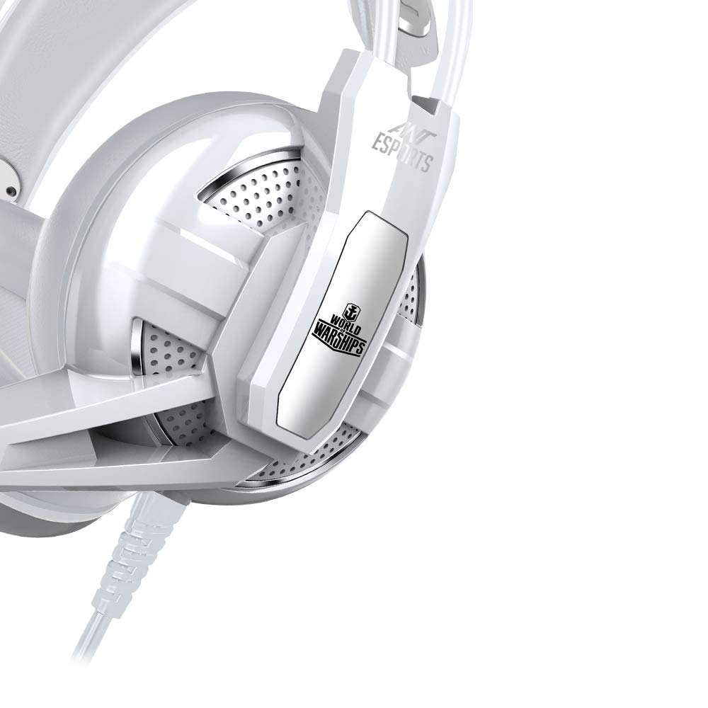 Ant Esports H520W Wired Lightweight Comfort Superior Sound White Gaming Headset With 50mm Drivers ( AESP0058 ) - Image 6