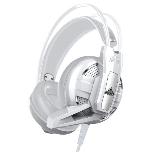 Ant Esports H520W Wired Lightweight Comfort Superior Sound White Gaming Headset With 50mm Drivers ( AESP0058 )