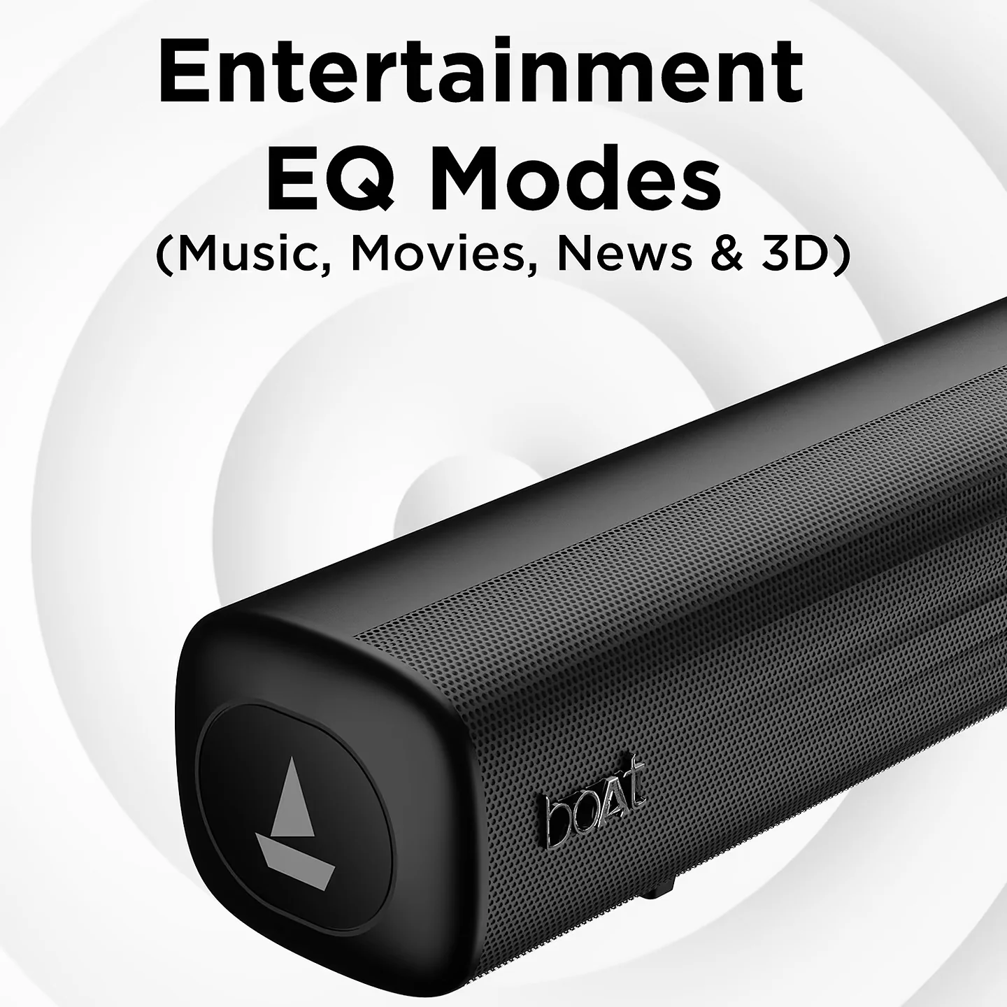 boAt Aavante Bar Aroha 100W RMS Bluetooth Soundbar With Wired Subwoofer, 2.1 Channel, Multiple EQ Modes, Bluetooth v5.3, USB, AUX, HDMI (ARC) - Image 2