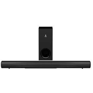 boAt Aavante Bar Aroha 100W RMS Bluetooth Soundbar With Wired Subwoofer, 2.1 Channel, Multiple EQ Modes, Bluetooth v5.3, USB, AUX, HDMI (ARC)
