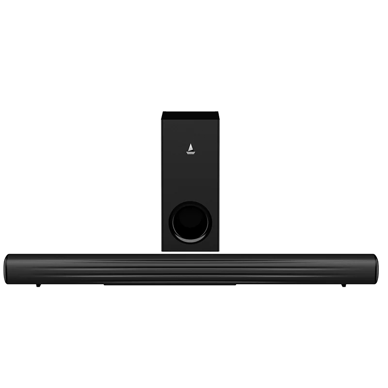 boAt Aavante Bar Aroha 100W RMS Bluetooth Soundbar With Wired Subwoofer, 2.1 Channel, Multiple EQ Modes, Bluetooth v5.3, USB, AUX, HDMI (ARC)