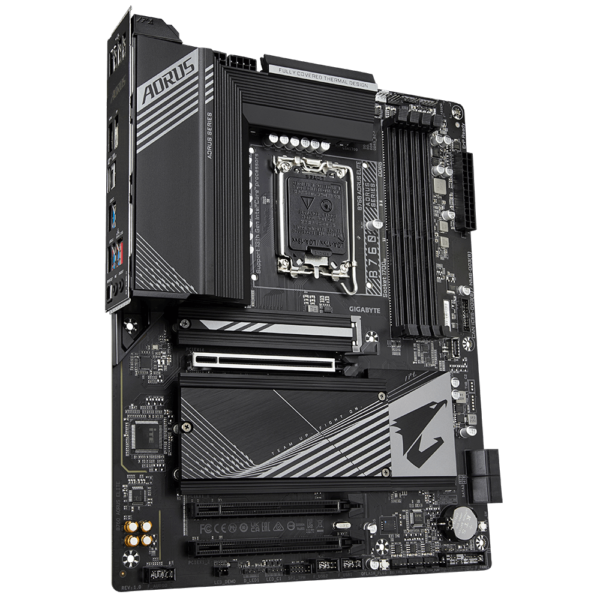 GIGABYTE B760 AORUS ELITE ATX Motherboard ( Intel LGA1700 Socket, Supports Intel 13th and 12th Gen Intel Core Series CPU, 4 DDR5 RAM Slots, Max 128GB RAM ) - Image 3