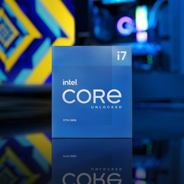 Intel Core i7 11700K 11th Generation Desktop Processor BX8070811700K ( 8 Cores , 16 Threads, 16M Cache, up to 5.0 GHz ) - Image 2