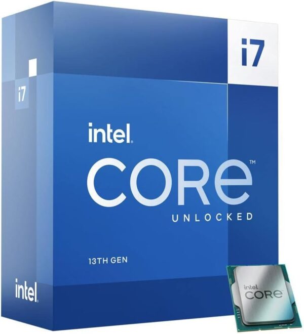 Intel Core i7 13700K 13th Generation Unlocked Desktop Processor BX8071513700K ( Intel Socket LGA 1700, 16 Cores , 24 Threads, 30MB Cache, Max Frequency up to 5.4 GHz, Intel UHD Graphics 770 )