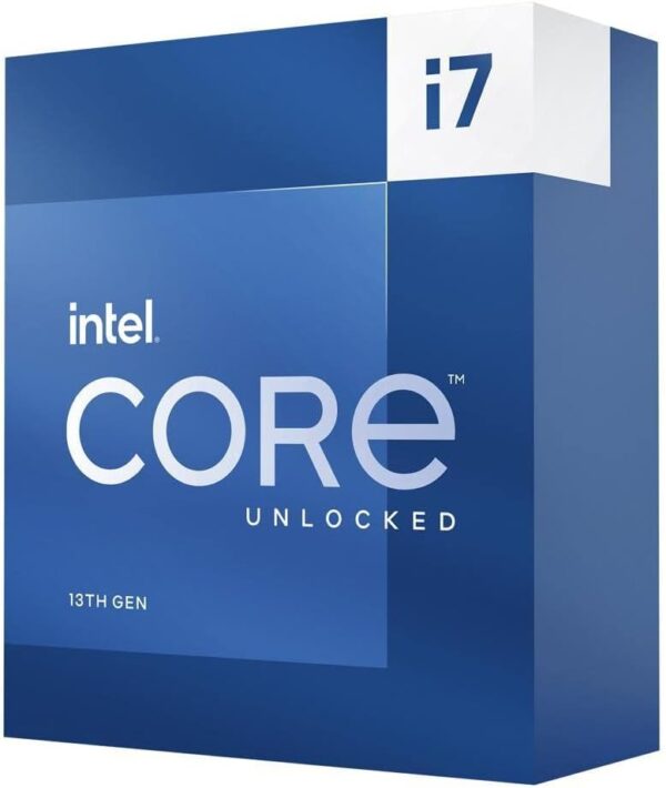 Intel Core i7 13700K 13th Generation Unlocked Desktop Processor BX8071513700K ( Intel Socket LGA 1700, 16 Cores , 24 Threads, 30MB Cache, Max Frequency up to 5.4 GHz, Intel UHD Graphics 770 ) - Image 2