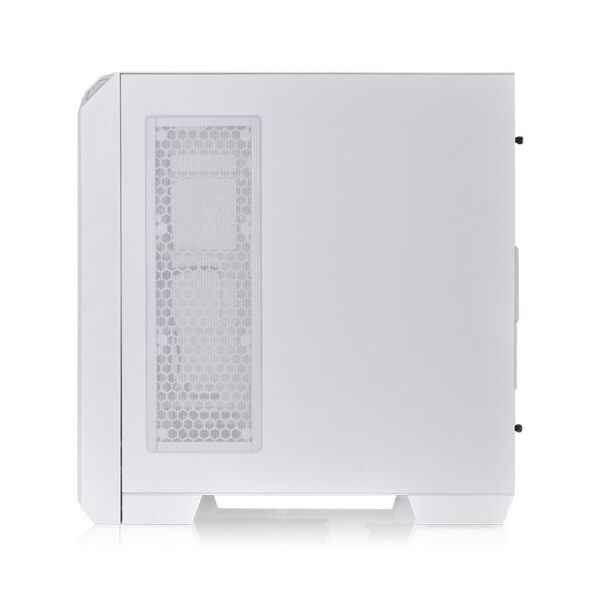 Thermaltake View 300 MX Snow Mid Tower E-ATX Tempered Glass Chassis With Pre-Installed 2 x 200mm ARGB PWM Fans At The Front And 1 x 120mm ARGB PWM Fan At The Rear ( CA-1P6-00M6WN-00 ) - Image 4