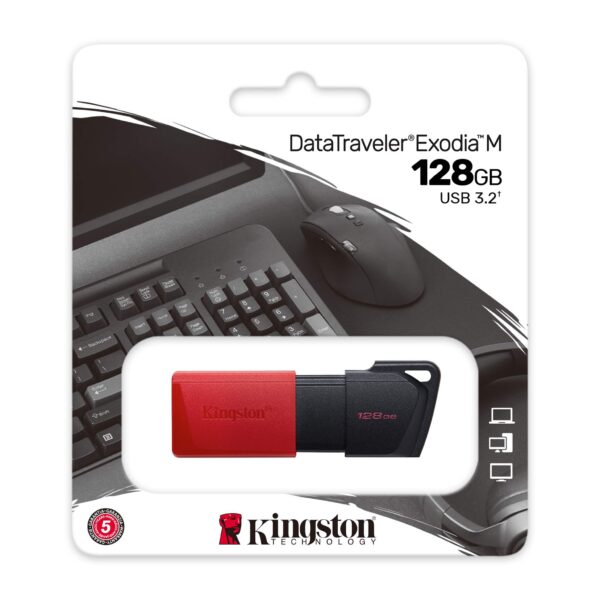 Kingston Datatraveler Exodia M 128GB USB 3.2 Pen Drive ( DTXM/128GB ) - Image 2
