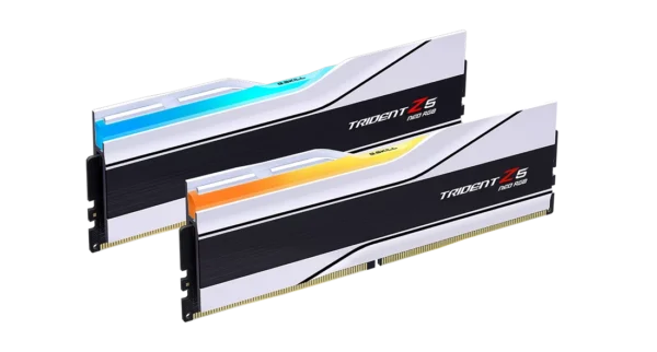 G.Skill Trident Z5 Neo RGB 32GB (2x16GB) DDR5 6000 MT/s CL30 White Desktop RAM ( F5-6000J3036F16GX2-TZ5NRW )