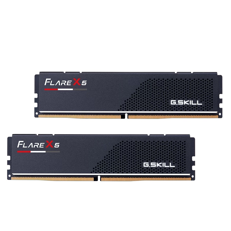 G.Skill Flare X5 32GB 6000MHz CL36 DDR5 Black Desktop RAM With Heatsink, 16GB X 2 Kit ( F5-6000J3636F16GX2-FX5 )