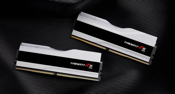 G.Skill Trident Z5 RGB 32GB (2x16GB) DDR5-6000MHz CL36 White Desktop RAM Kit With Heatsink ( F5-6000J3636F16GX2-TZ5RW ) - Image 6