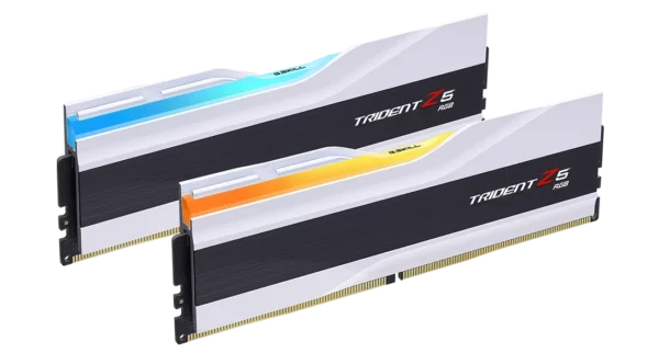 G.Skill Trident Z5 RGB 32GB (2x16GB) DDR5-6000MHz CL36 White Desktop RAM Kit With Heatsink ( F5-6000J3636F16GX2-TZ5RW ) - Image 2