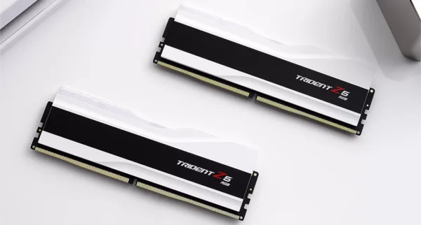 G.Skill Trident Z5 RGB 32GB (2x16GB) DDR5-6000MHz CL36 White Desktop RAM Kit With Heatsink ( F5-6000J3636F16GX2-TZ5RW ) - Image 7