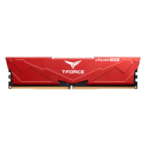 TeamGroup T-Force Vulcan DDR5 16GB (16GBx1) 6000MHz CL38 Desktop RAM -Red ( FLRD516G6000HC38A01 )