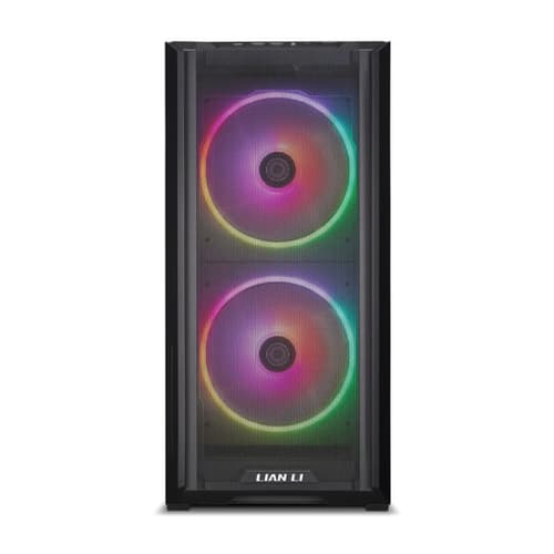 Lian Li Lancool 216 RGB (E-ATX) Mid Tower Tempered Glass Side Panel Black Cabinet With 2 x 160mm ARGB And 1 x 140mm PWM Fans ( G99-LAN216RX-IN ) - Image 3