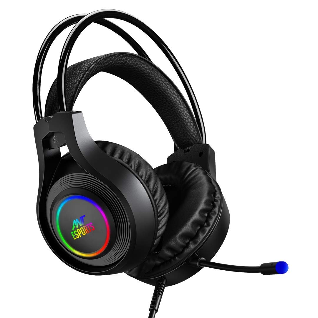 Ant Esports H570 7.1USB Surround Sound Wired Black Gaming Headset - Image 4