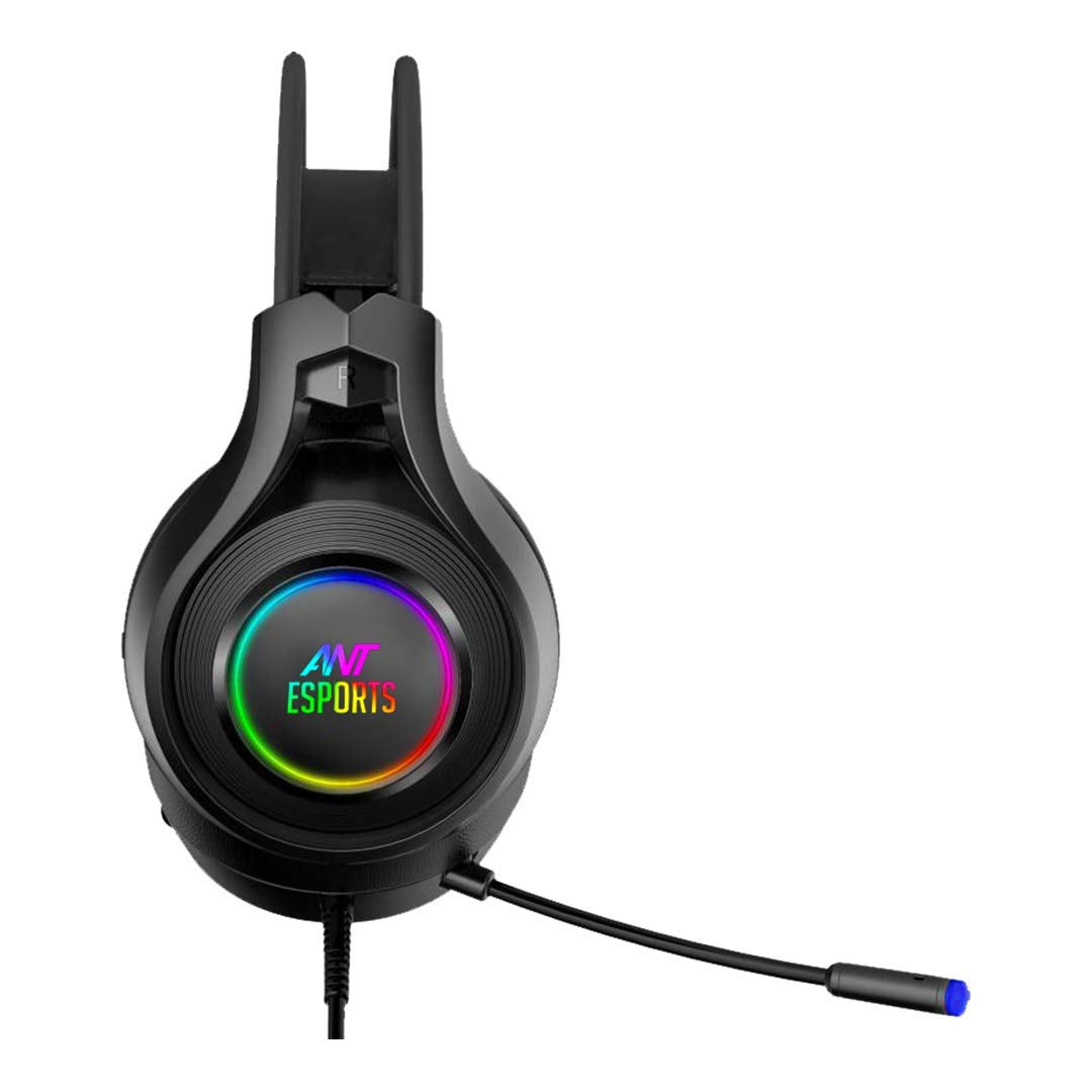 Ant Esports H570 7.1USB Surround Sound Wired Black Gaming Headset - Image 3