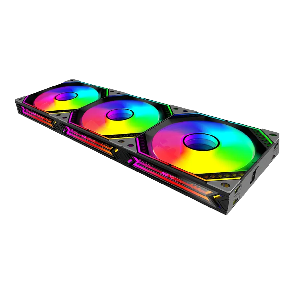 Ant Esports Infinity Flow 120mm 3In1 ARGB Chassis Fan Kit With A SATA-Powered ARGB controller - Image 4