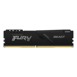 Kingston Fury Beast 16GB 3200MHz CL16 DDR4 Black Desktop RAM With Heatsink ( KF432C16BB1/16 )
