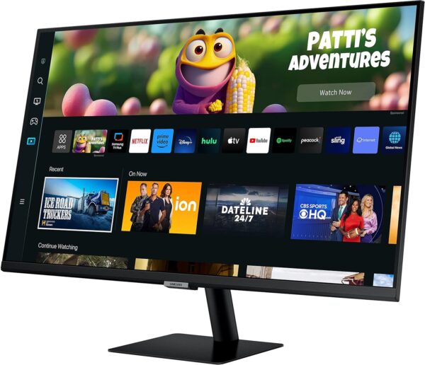 Samsung M5 LS27CM500EW 27 Inch Flat VA Panel FHD 4ms(GTG) Response Time HDR10 Flicker Free Smart Monitor With Smart TV Experience ( LS27CM500EWXXL ) - Image 5