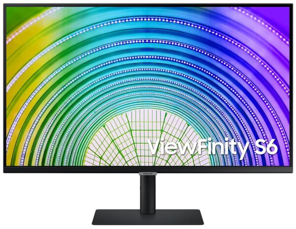 Samsung LS32A600UUW 32-inch Flat QHD VA Panel Type-C ,75Hz 5ms Response Time HDR10 AMD FreeSync Black Monitor ( LS32A600UUWXXL )