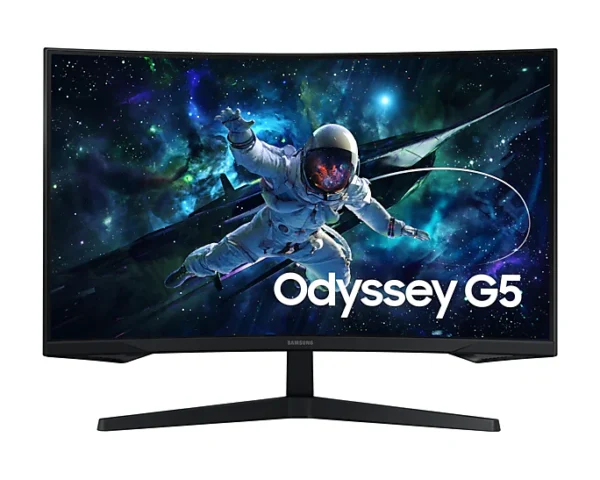 Samsung Odyssey G5 LS32CG550EW 32 Inch Curved VA Panel QHD 165Hz 1 (MPRT) AMD Radeon FreeSync Black Gaming Monitor ( LS32CG550EWXXL )