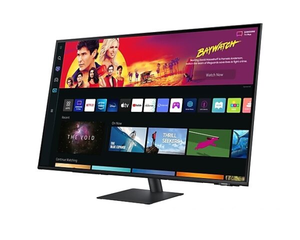 Samsung LS43BM702U 43-Inch, 4K UHD, VA Panel, 60Hz, 4ms, HDR10, Monitor With Speaker ( LS43BM702UWXXL ) - Image 3