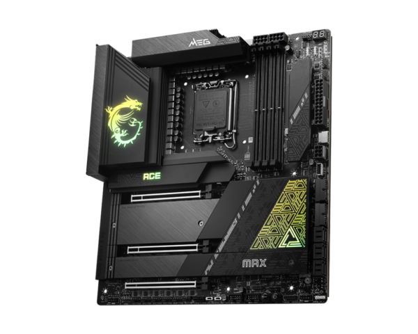 MSI MEG Z790 ACE Wifi ( E-ATX ) Motherboard ( 1700 soket, Support Intel Core 14th, 13th, 12th Gen Processors, Intel Pentium Gold and Celeron CPU Support, DDR5 x 4 Ram slot, Max 256GB Memory ) - Image 4