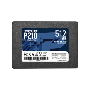 Patriot P210 512GB 2.5 Inch SATA Internal SSD ( P210S512G25 )