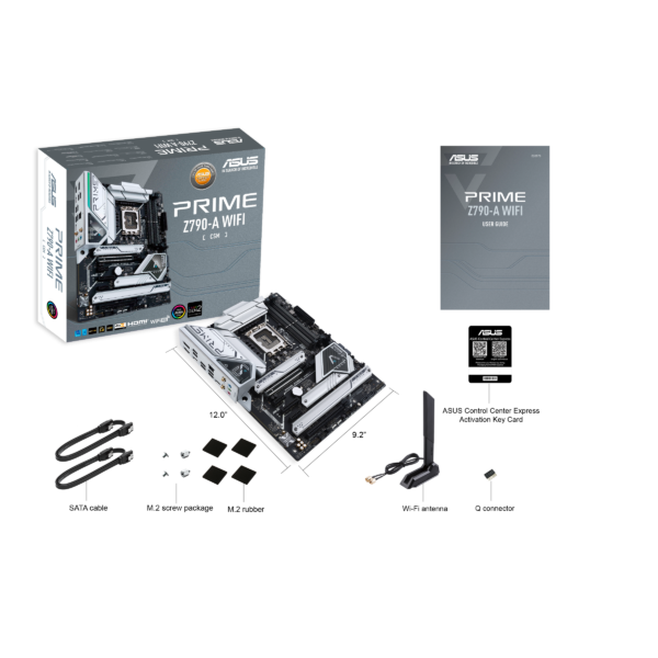 ASUS PRIME Z790-A WIFI-CSM DDR5 ATX Motherboard ( Intel Socket LGA1700, Supports Intel 13th, 12th Gen Intel Core , Pentium Gold And Celeron Processors, 4 X DDR5 RAM Slots, Max 192GB RAM ) - Image 5