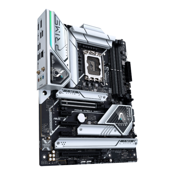 ASUS PRIME Z790-A WIFI-CSM DDR5 ATX Motherboard ( Intel Socket LGA1700, Supports Intel 13th, 12th Gen Intel Core , Pentium Gold And Celeron Processors, 4 X DDR5 RAM Slots, Max 192GB RAM ) - Image 2